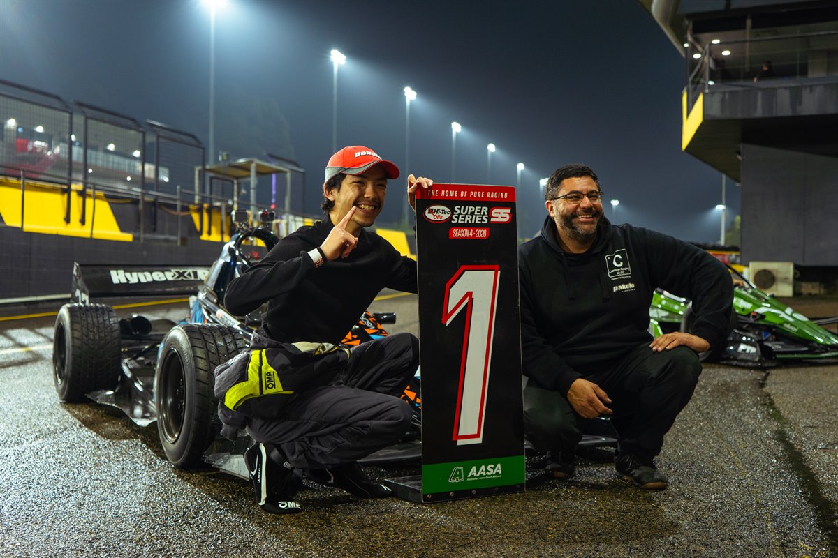 From the Sim Rig to the Top Step: Kalen Chin Masters the Rain to Win Sydney.